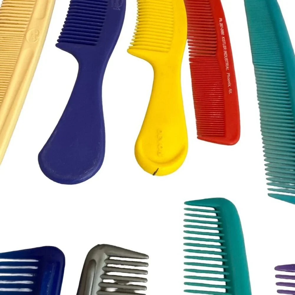 Goody Conair Vintage Collectible Colorful Comb Lot Non Branded Assorted Plastic
